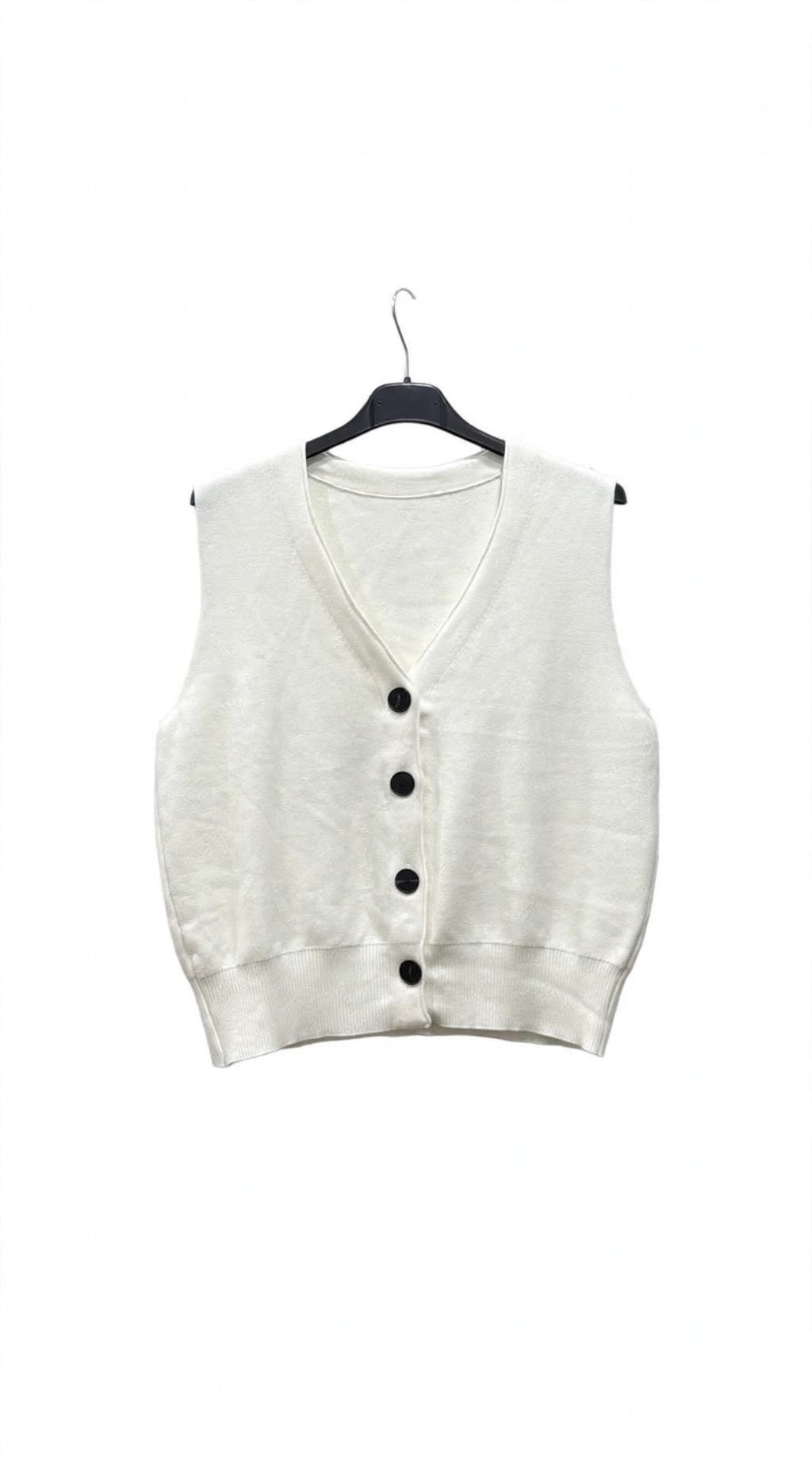 Gilet crop burro
