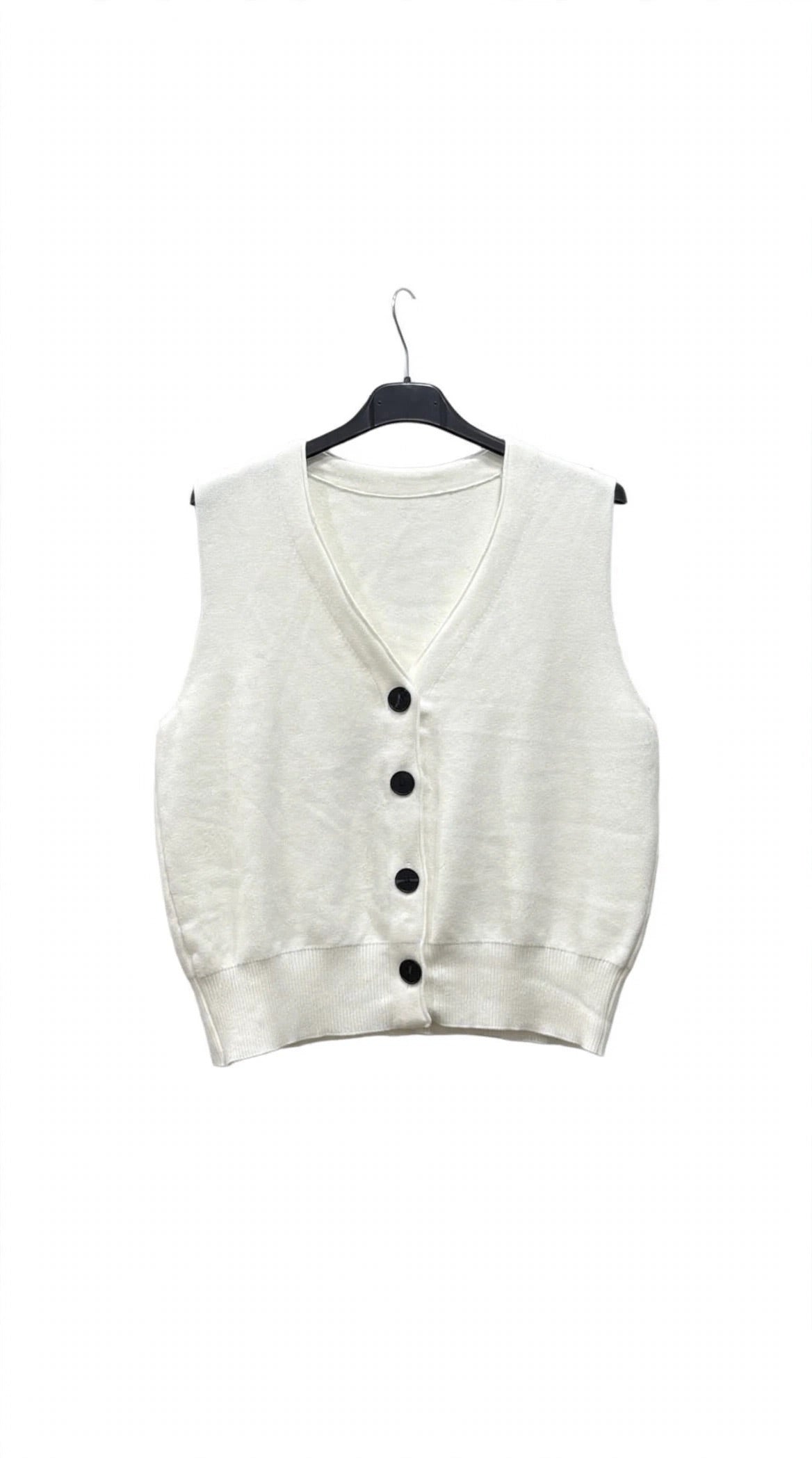 Gilet crop burro