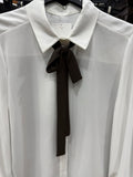 Camicia con cravattino