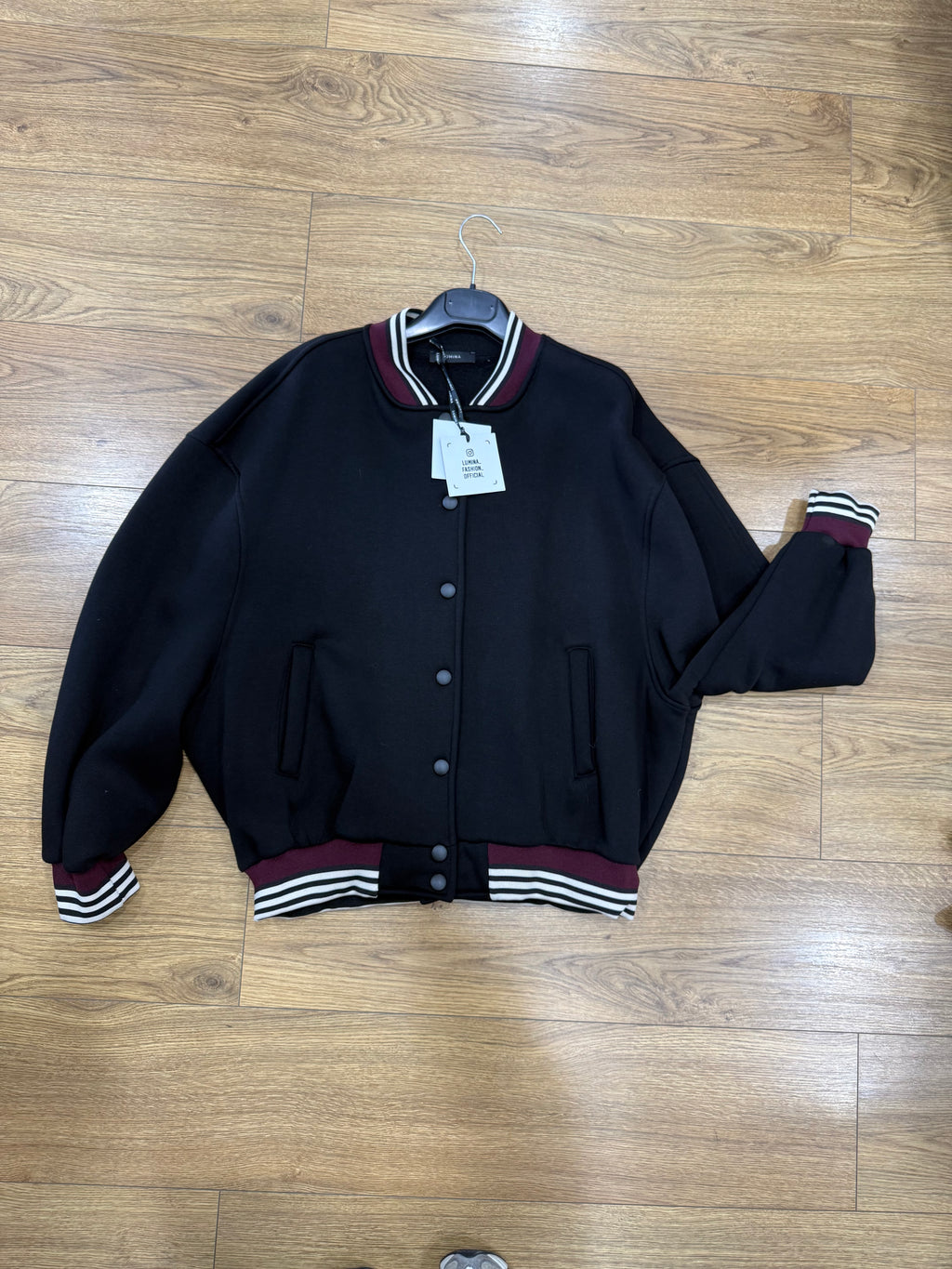 BOMBER FELPA LUMINA