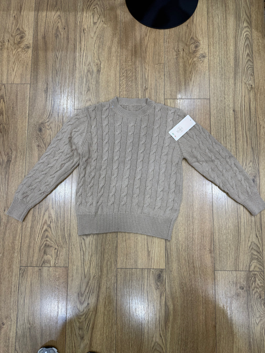 Maglione intrecciato