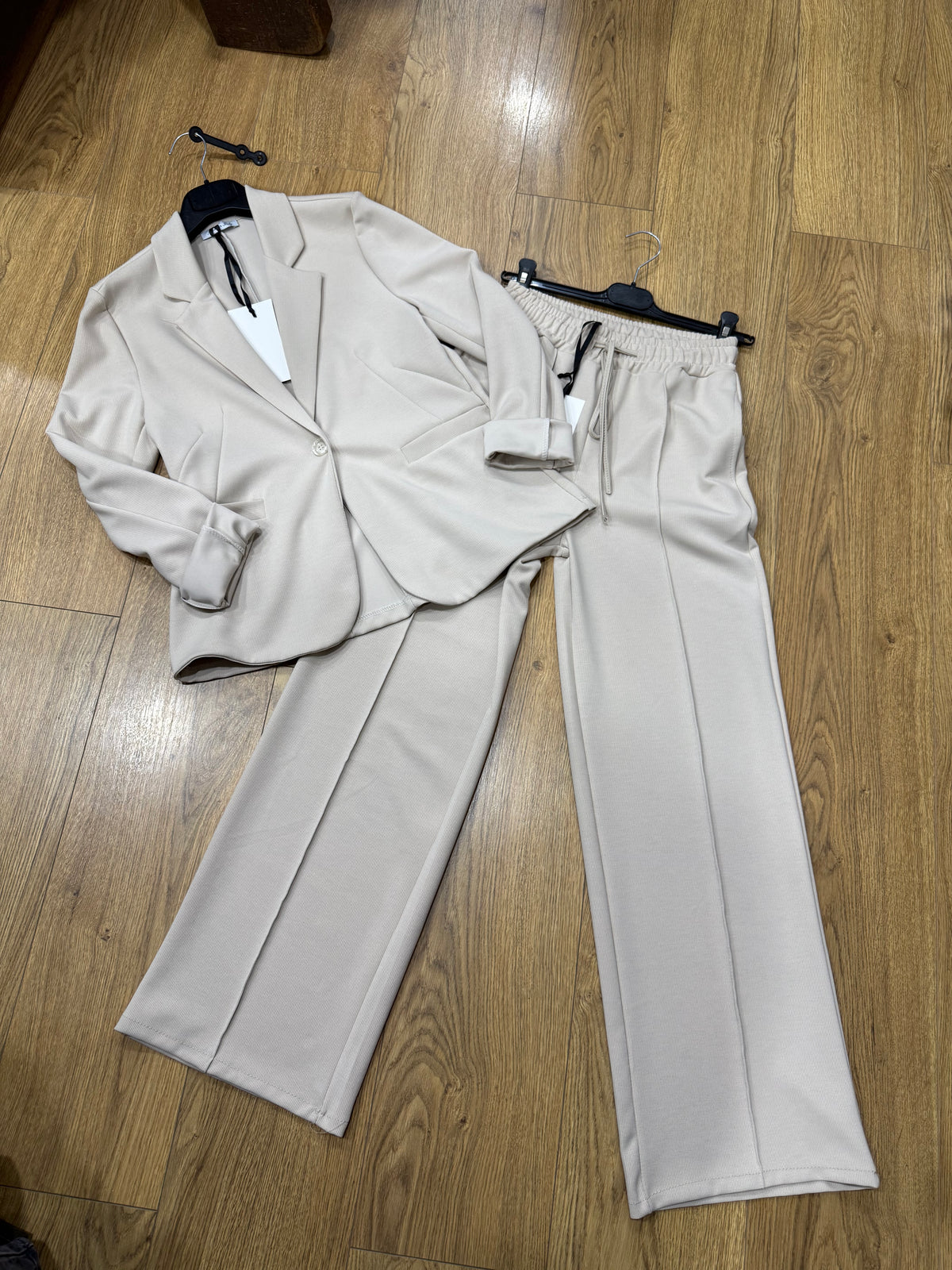 Tailleur tuta a costine