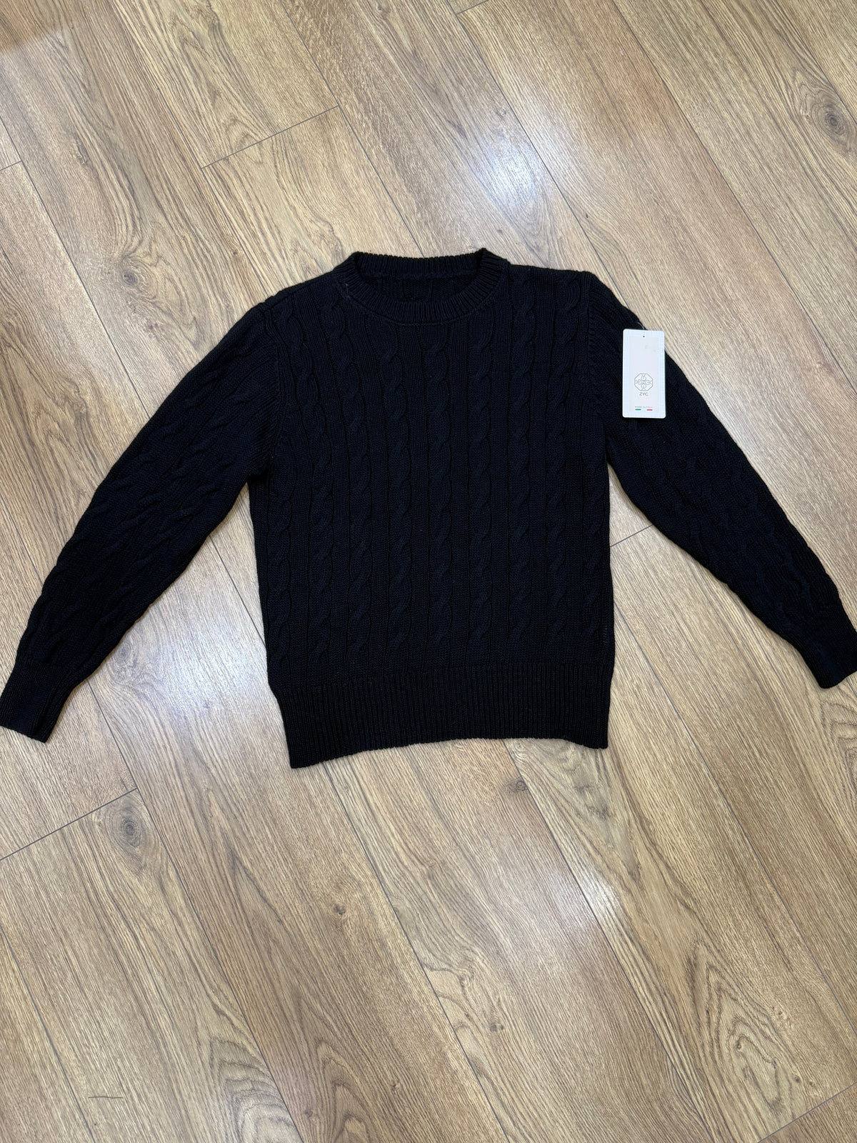 Maglione intrecciato
