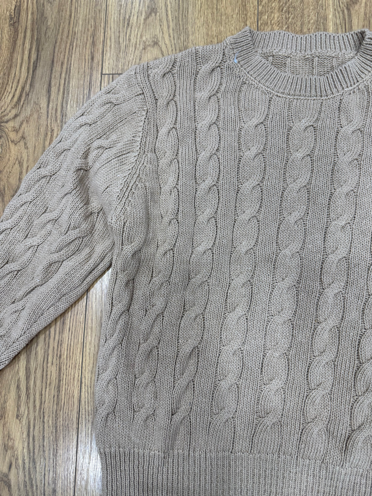 Maglione intrecciato