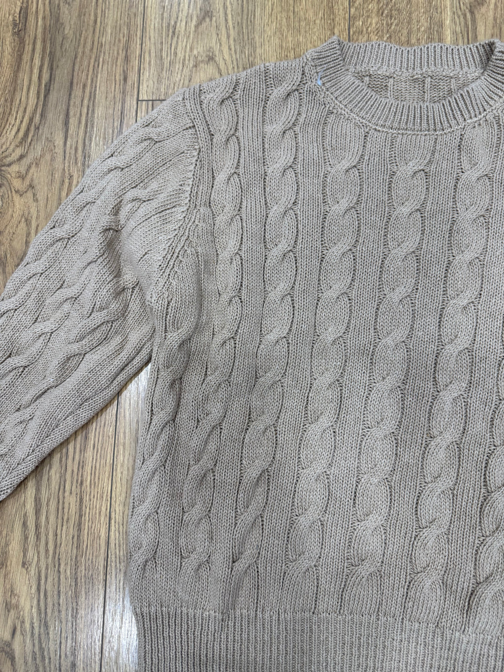 Maglione intrecciato
