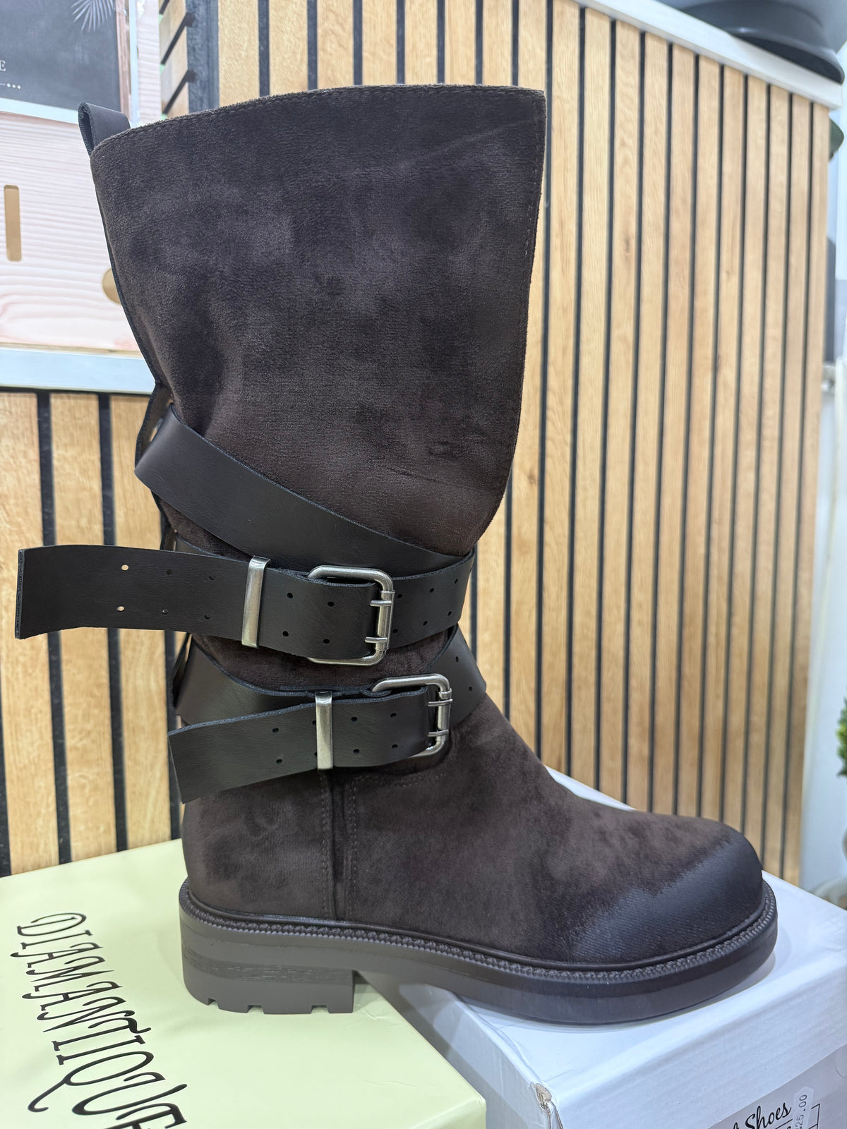 Stivale scamosciato 41