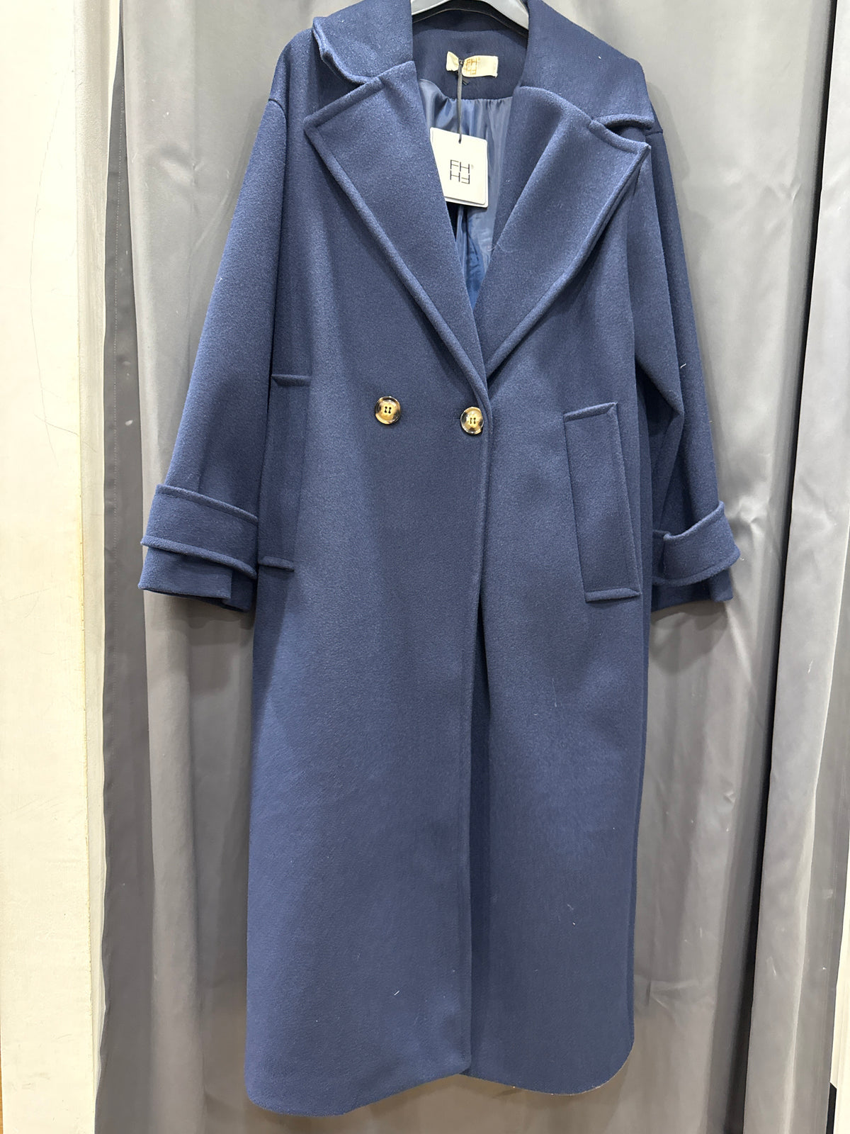 Cappotto blu