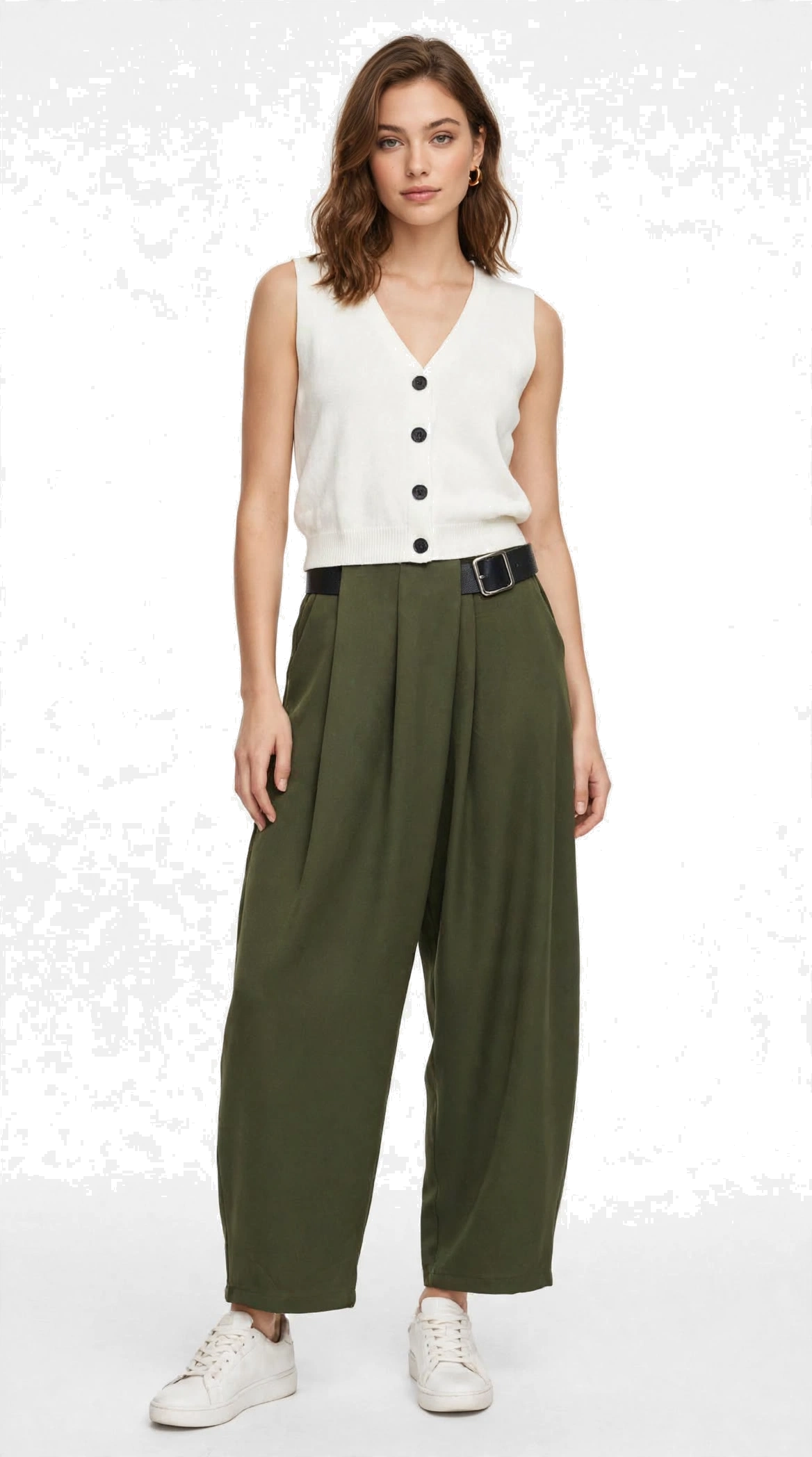 Pantalone ballon verde militare