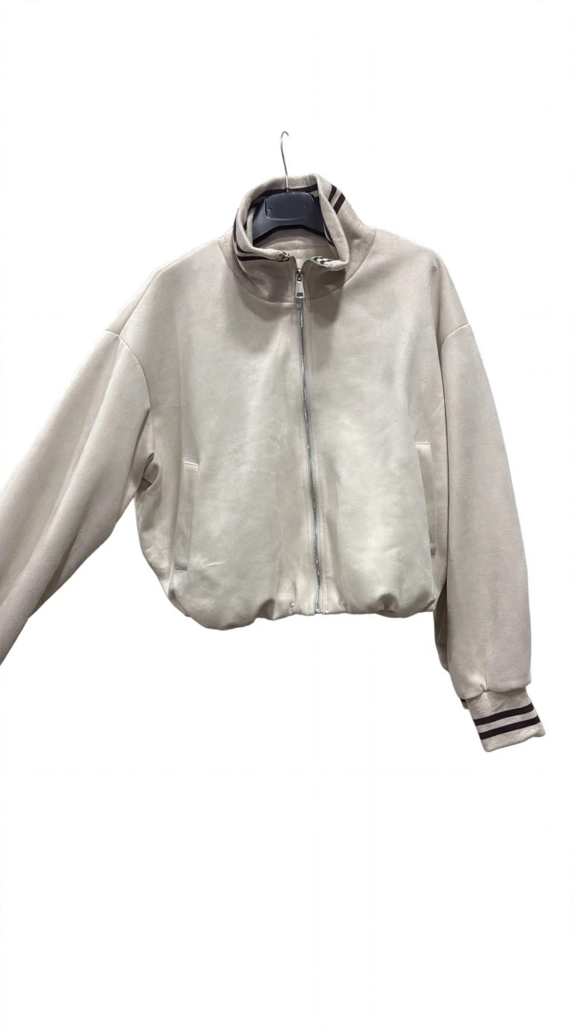 Bomber scamosciato