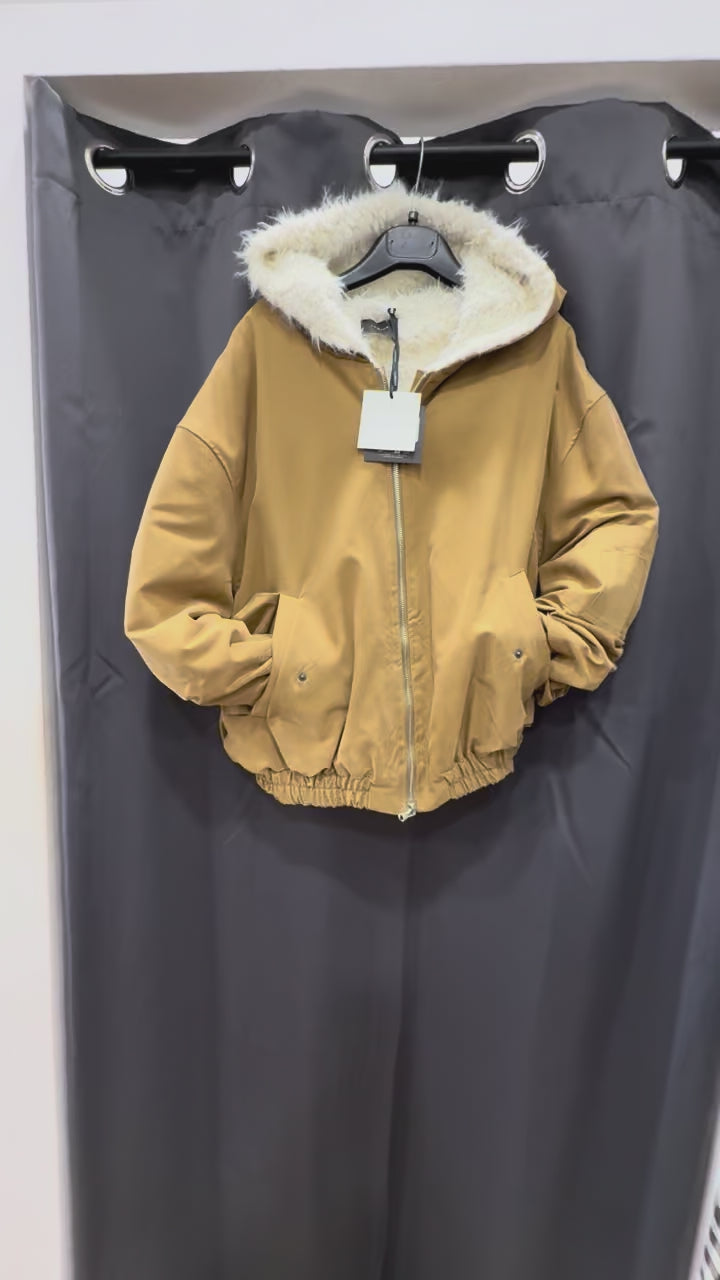 Bomber lumina beige SM