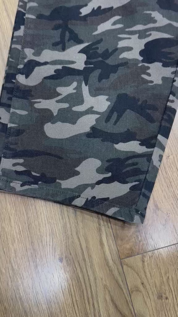 JEANS BAGGY MILITARE xL